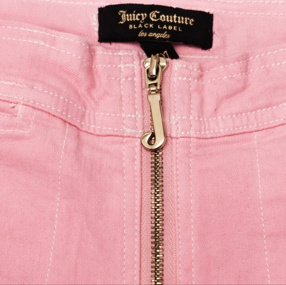 Juicy Couture Black Label Pink Denim Jeans Pants Size 27  Barbiecore Y2K Luxury - Picture 6 of 11
